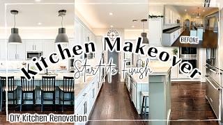 DIY KITCHEN RENOVATION (from START to FINISH)  Step by Step KITCHEN MAKEOVER