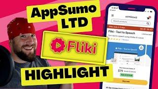 Fliki AI TTS LTD AppSumo Highlight (Only 3 days left)