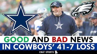 Cowboys Get GOOD And BAD News In 41-7 BLOWOUT Loss To Eagles In NFL Week 17 Ft. Mike McCarthy