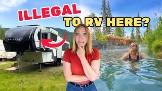 RV Boondocking the Alcan [HARDER Than We Thought]