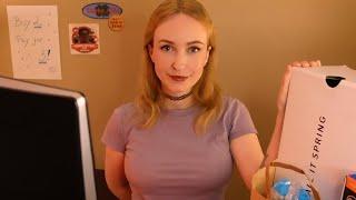 The Quirky Check Out Girl~🩷 (Soft Spoken Role-Play) ASMR ️