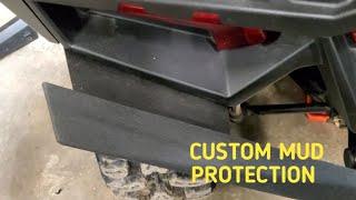 Polaris Sportsman 1000/850 custom mud protection & disappointing fender flares