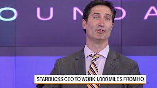 New Starbucks CEO Gets to Work Remote