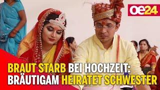 Indien: Braut Starb bei Hochzeit, Bräutigam heiratet Schwester