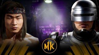 Mortal Kombat 11 - 'Klassic' Liu Kang Vs Robocop (Very Hard)