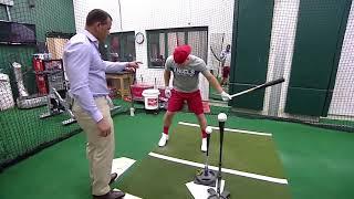 Mike Trout's swing path