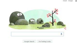 Google Doodle Animation Video - First Day of Spring 2016