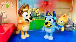 BLUEY Learns Not Everything Is Free ️ | Lessons For Kids | Pretend Play with Bluey Toys