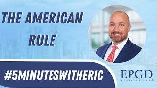 #5MinutesWithEric The American Rule