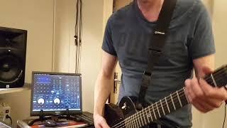 Mandy Meyer at Knucklehead Garage Studio-Jamming