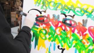 ArtPrimo.com Graffiti Supplies Demo: Krink K-51 CMYK artist marker