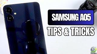 Top 10 Tips and Tricks Samsung Galaxy A05 you need know