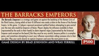 The Barracks Emperors Example Game