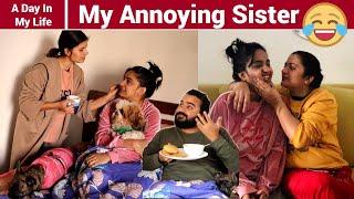 My First Ever Vlog: Day In With My ANNOYING Sister! नाक में दम कर रखा है | Jyoti Chahar