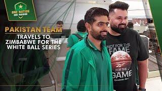 Pakistan Team Travels to Zimbabwe for the White-Ball Series