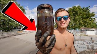 We Found A Jar Full Of BLOOD Magnet Fishing