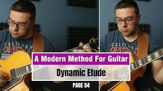 [PAGE 54] Dynamic Etude - A Modern Method for Guitar