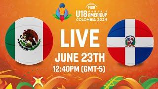 Mexico v Dominican Republic | Full Basketball Game | FIBA U18 Women's AmeriCup 2024