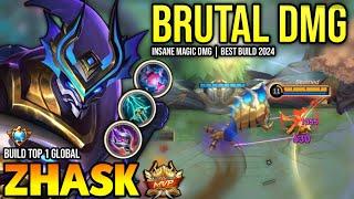ZHASK BEST BUILD 2024 | BUILD TOP GLOBAL ZHASK GAMEPLAY | MOBILE LEGENDS