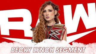 RAW: Royal Rumble Winner Asuka finally gives an answer to Becky Lynch's WrestleMania challenge