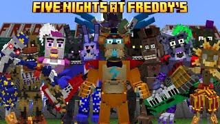 This FNAF Minecraft Mod Update IS INCREDIBLE! (Fnaf Universe and Fanverse Mod Showcase)