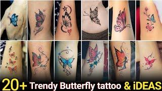 20+ Trendy Butterfly tattoo designs and ideas | beautiful butterfly tattoo | butterfly tattoos girls