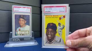 Willie Mays Tribute, PSA Return + Pickups