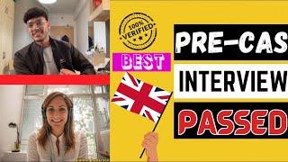 Pre-CAS Interview || CAS interview UK-2024- #CAS #interview | Clear Pre-CAS Interview Student Visa