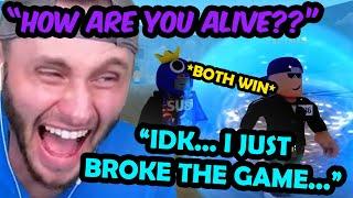 SSundee BROKE the Roblox SQUID GAMES By SPENDING MONEY!