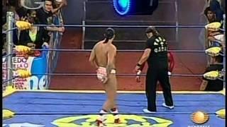 AAA: La Parka vs. Latin Lover vs. Silver King vs. Electroshock, 2009/03/15 [Rey de Reyes final]