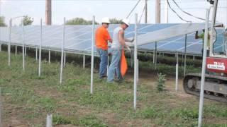 University of Illinois Solar Farm Installation