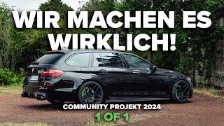 Wir VERLOSEN den M5 F11 Touring  | Community Projekt 2024