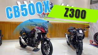 Honda Cb500x 2020(13x) + kawasaki z300abs 2016(5x)-thi moto thủ đức