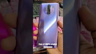 Poco x2 original back glass panel #pocox2 #mobilerepairing #shorts #viral #smartphone #psfortunet