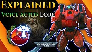 Commander Farsight - Entire Character History - Voice Acted 40k Lore @WarriorTier