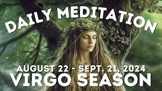 Virgo Season Guided Meditation 2024 | Grounding & Inner Goddess Activation #meditation #virgo