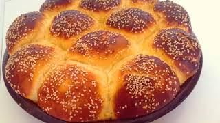 Panada bread دستور پخت آسان نان شیرمال