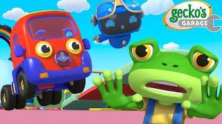 Baby Truck's Playground Mishap! | Gecko's Garage  | Cartoons For Kids | Toddler Fun Learning