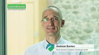 Andreas Bunten, Senior Security Consultant bei Controlware, über den 10. Controlware #SecurityDay