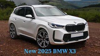 New 2025 BMW X3 Redesign, Interior Features and Technology