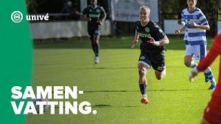 Samenvatting: FC Groningen O21 - De Graafschap (24/25)