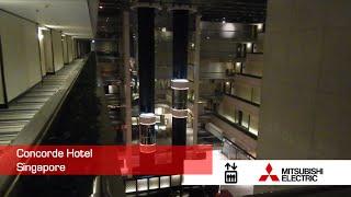 Mitsubishi Scenic Elevators at Concorde Hotel Singapore