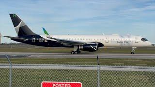 CLOSEUP ||| New Pacific Boeing 757-2B7 (N627NP) Taxi at Orlando Intl. Airport