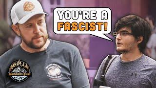 "Anti-Fascist" Tries To Shut Down Free Speech!