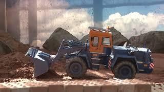 Start assembling the new road bridge RC live action at the Construction World Part 115