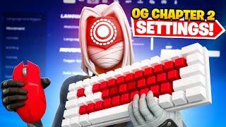 BEST OG Chapter 2 PC Keyboard & Mouse Settings, Sensitivity + Keybinds In Fortnite!