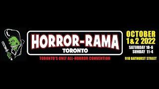 HORROR-RAMA 2022 ~WALK AROUND~ & HAUL!   {A "CREEPY GHOUL VISION" EXCLUSIVE.}