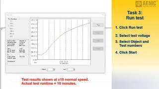 AEMC Instruments  - Using AEMC Megohmmeter Model 1060 Part 2 DataView