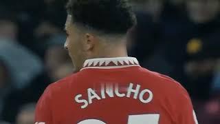 Jadon Sancho super great performance in every touch, run, pass and goal against Leeds United