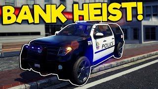 Bad Police Attempt to Rob Bank! - Police Simulator: Patrol Duty Multiplayer Gameplay